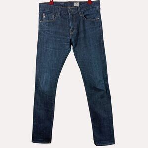 AG Adriano Goldschmied The Tellis Modern Slim Jeans Mens Denim Blue Size 33R